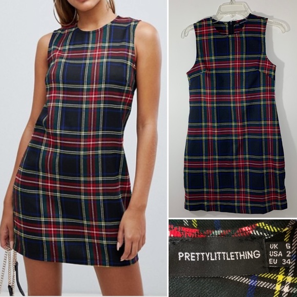 ASOS Pretty Little Thing Dresses & Skirts - ASOS Pretty Little Thing plaid dress.  Size 2